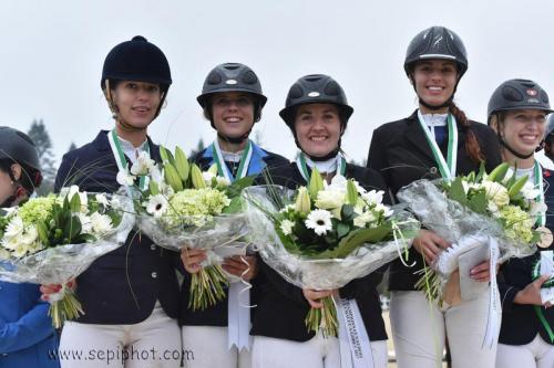 Championnats vaudois 2017, sociétés AVSH: 1er Les Berchères-2