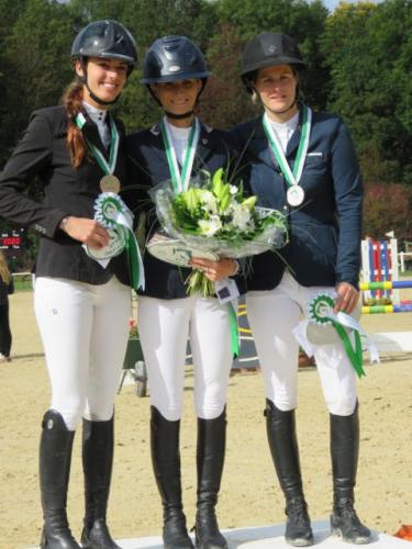 Championnats vaudois 2017, N: podium
