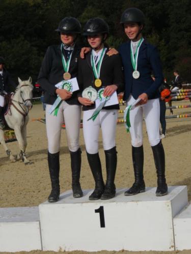 Championnats vaudois 2017, Poneys D: podium 2