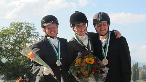 Podium championnat VD R 2014